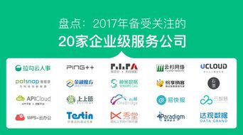 2017年中盤點 20款備受關注的企業(yè)服務產(chǎn)品